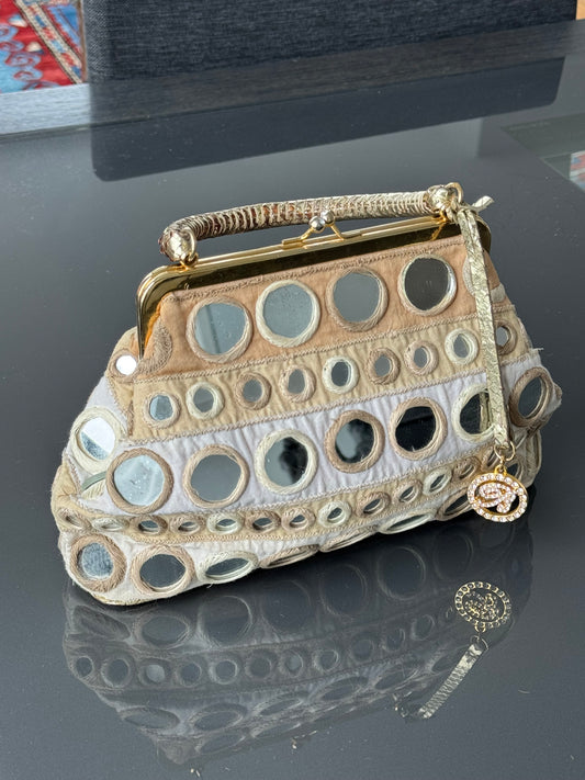 Blumarine Vintage Limited Edition Mirrored Bag