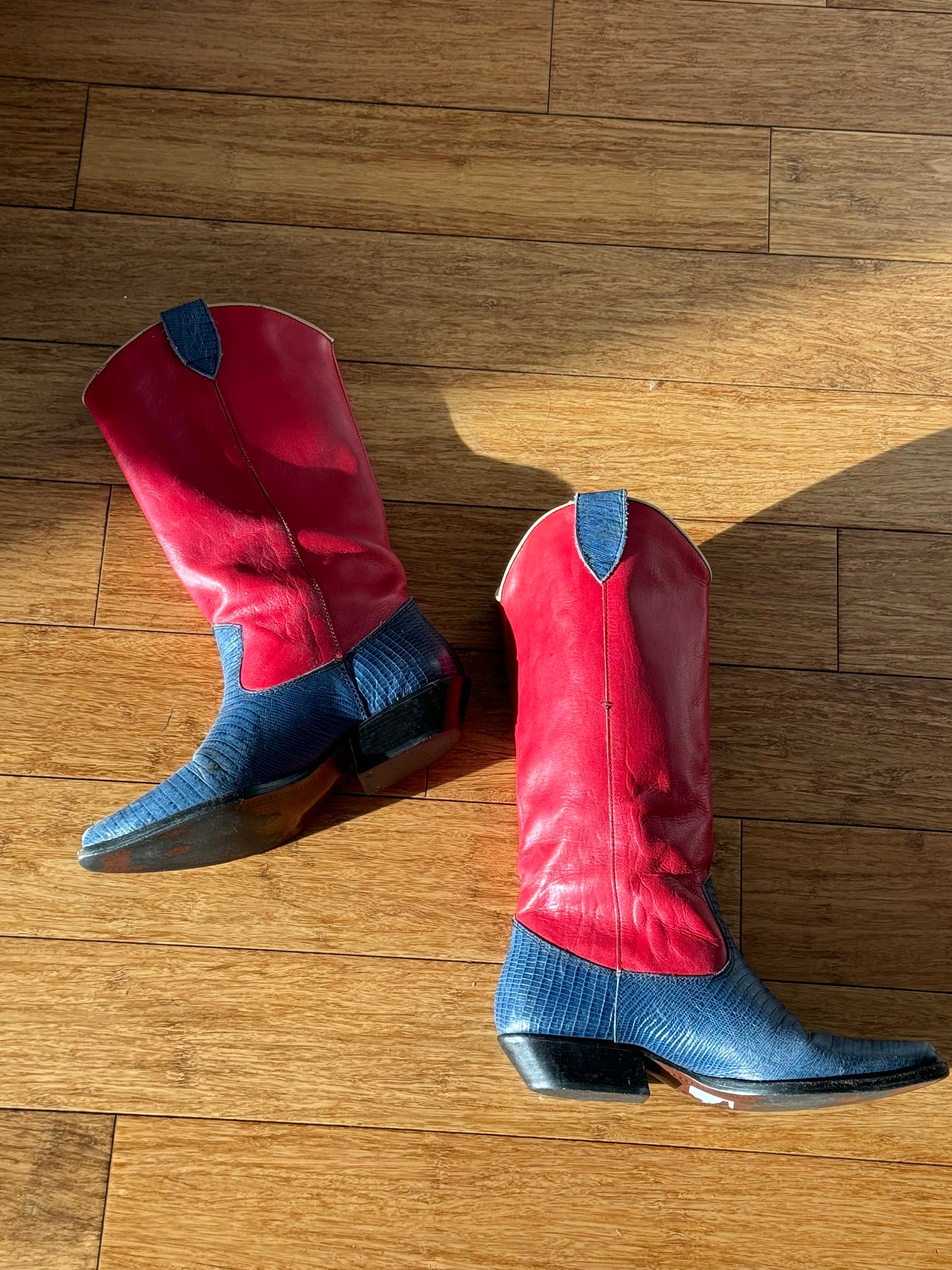 Nine West Cowboy Boots 5.5