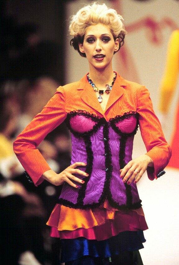 Moschino Couture F/W 1995 Runway Blazer Corset