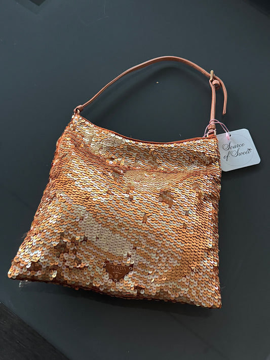 Early 2000s Prada Sequin Shoulder Bag
