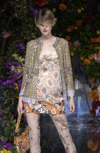 Dolce & Gabbana SS2004 Runway Mini Skirt as Seen on Ariana Grande