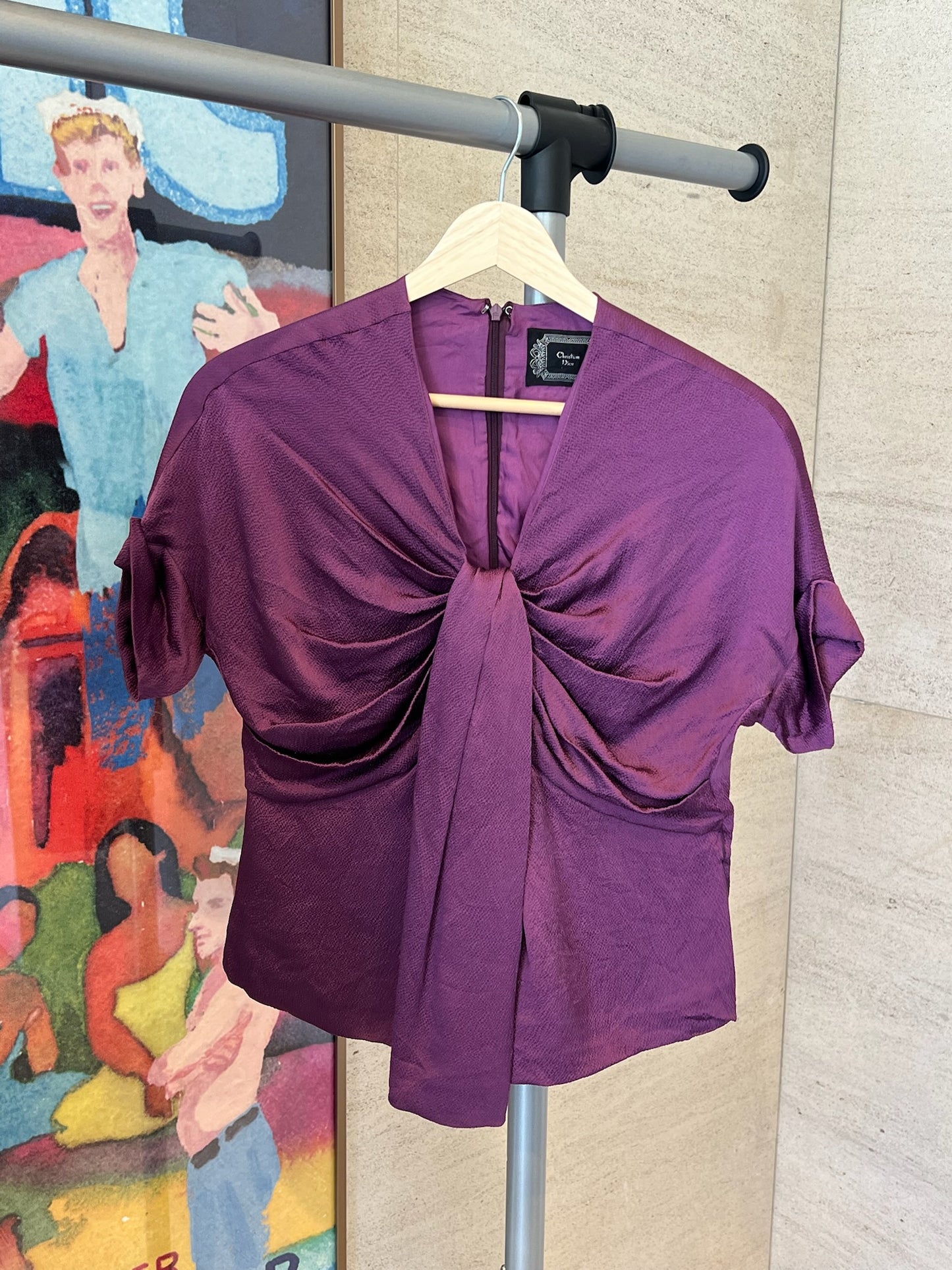 Christian Dior F/W 2007 Silk Top