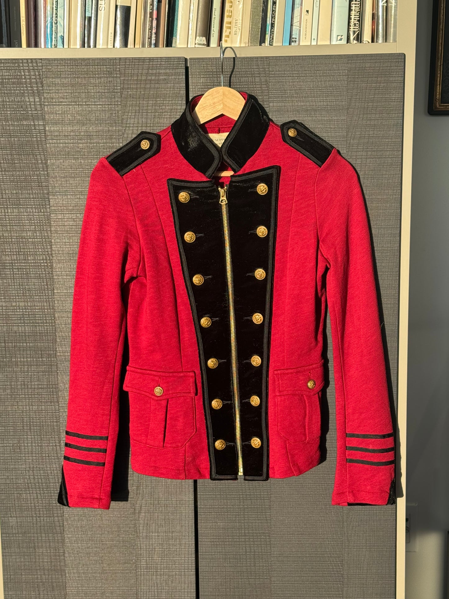 Ralph Lauren Denim & Supply Military Zip-Up Sweatshirt