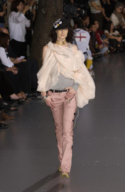 Dolce & Gabbana S/S 2003 “Sex & Love” Pink Bondage Pants