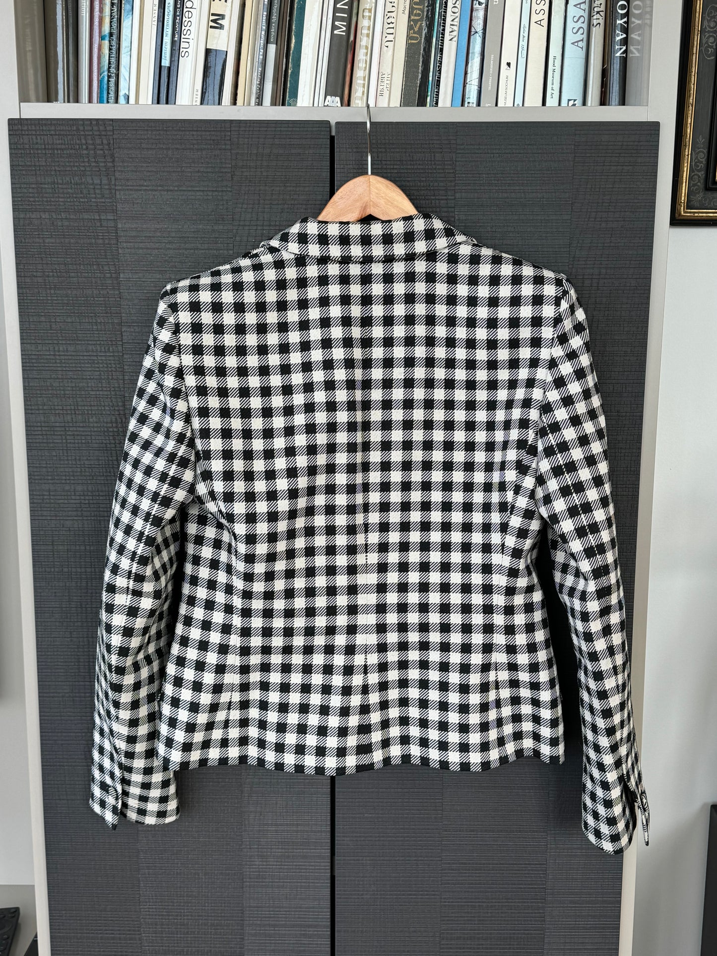 Prada Spring 2013 Gingham Blazer