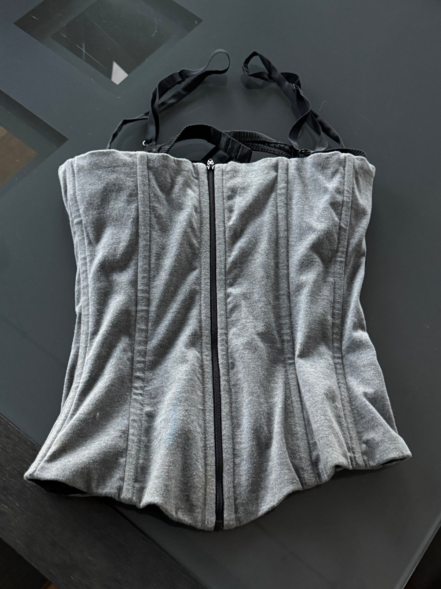 Dolce & Gabbana SS2001 “Los Angeles” Graphic Corset Top