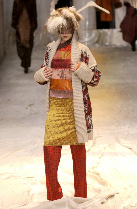 Jean Paul Gaultier FW2002 Brocade Top