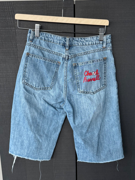 Chanel x Pharrell Williams 2019 Denim Bermuda Shorts