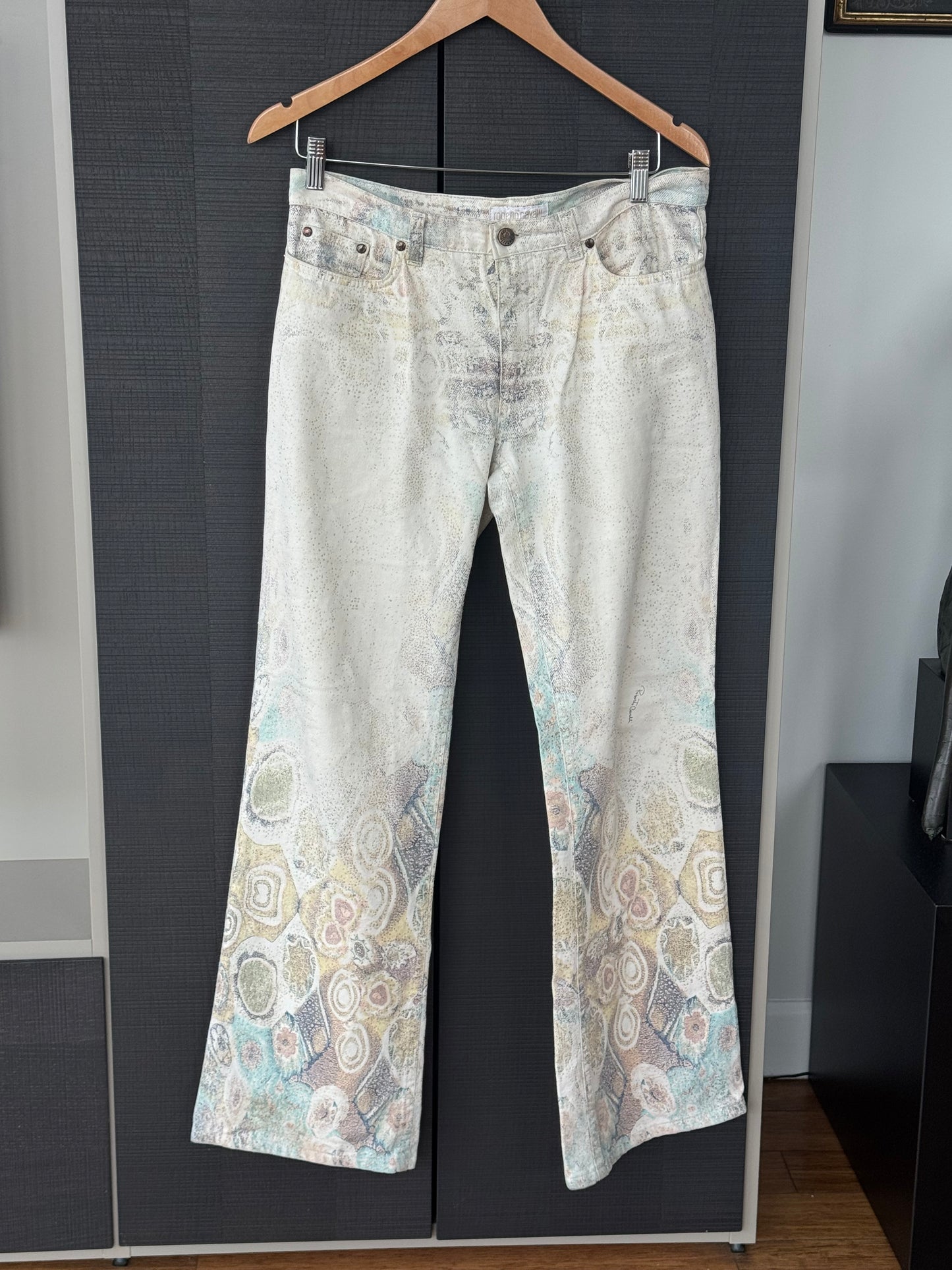 Vintage Roberto Cavalli Psychedelic Denim