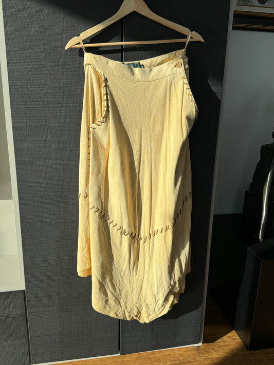 Ralph Lauren Country Suede Skirt