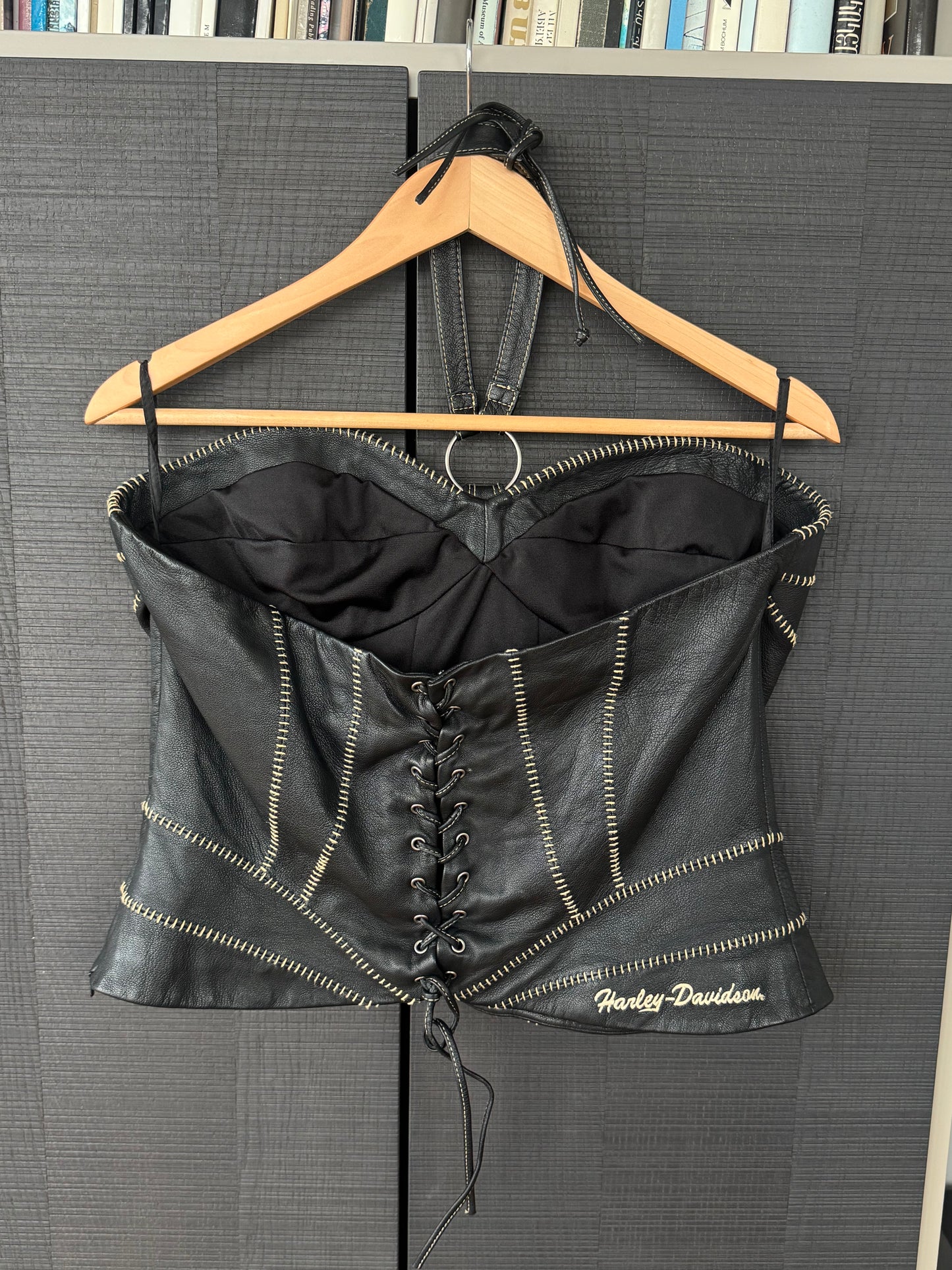 Harley-Davidson Leather Corset Top