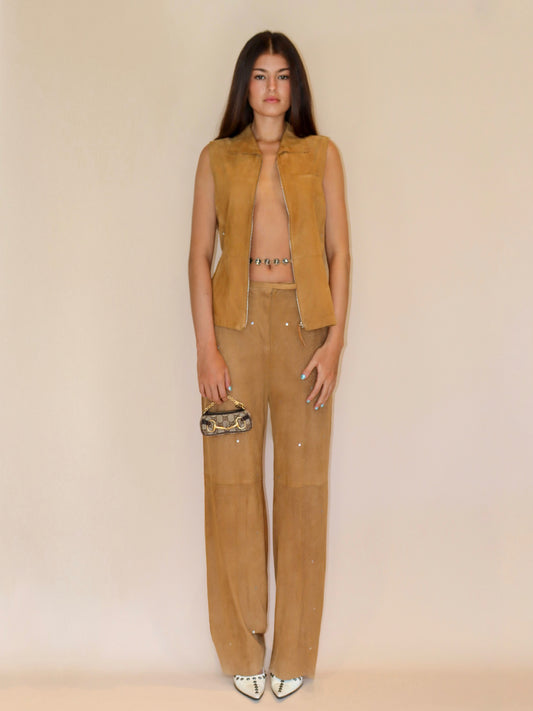 Suede/Sequin Set