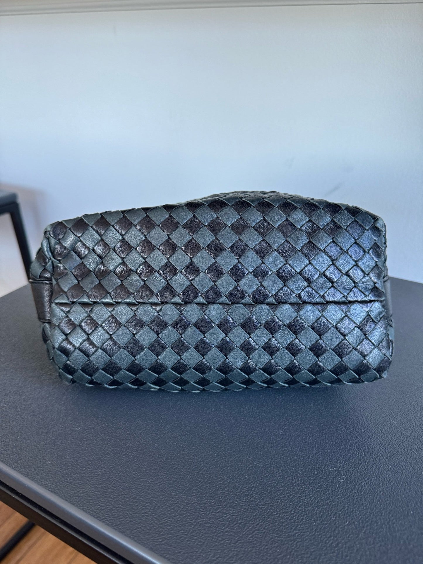 Bottega Veneta Leather Snap purse