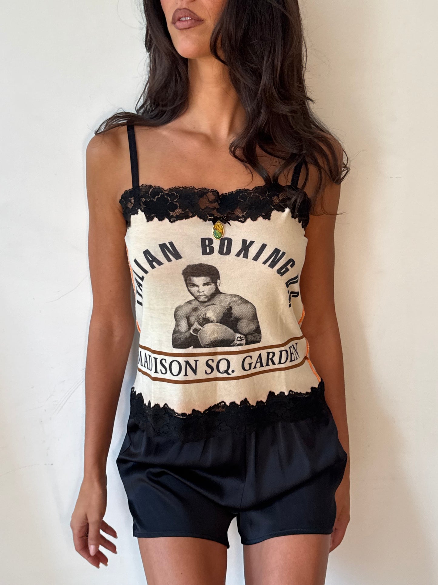 Dolce & Gabbana 1990s Muhammad Ali Graphic Camisole