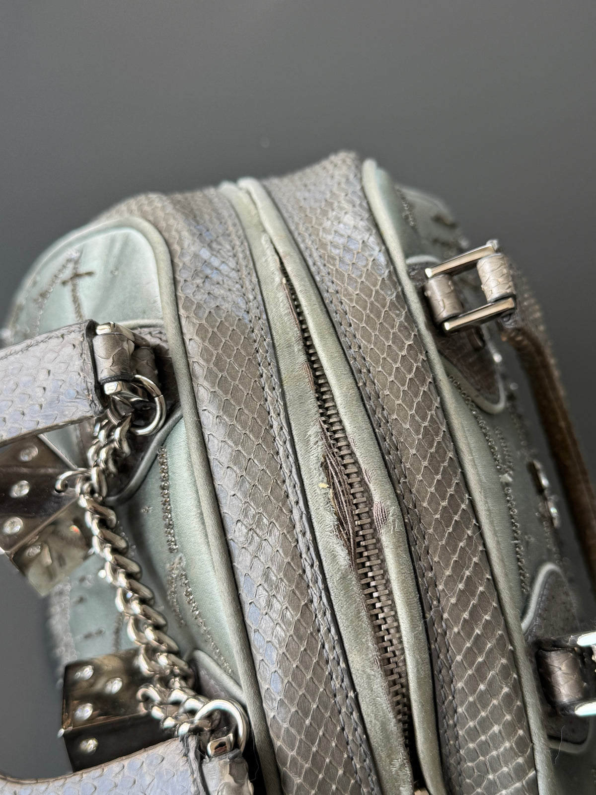 Christian Dior 2004 Gambler Bowler Bag