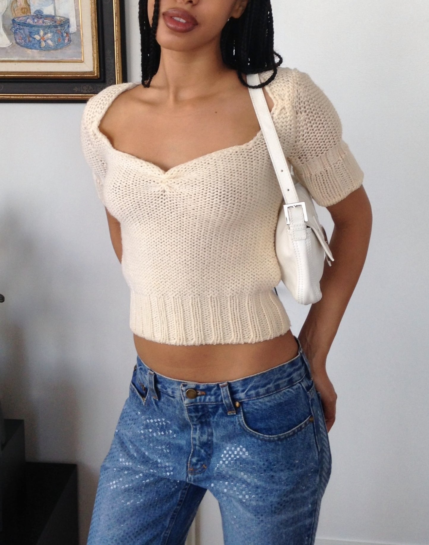 Miu Miu F/W 2000 Runway Knit Top