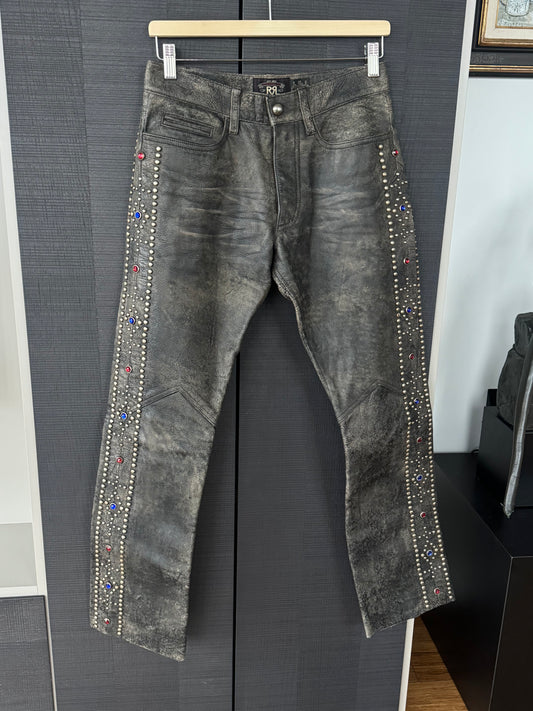 Ralph Lauren RRL F/W 2008 Studded Leather Pants