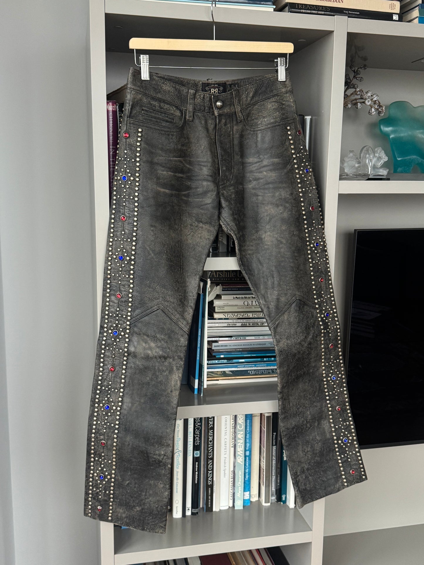 Ralph Lauren RRL F/W 2008 Studded Leather Pants