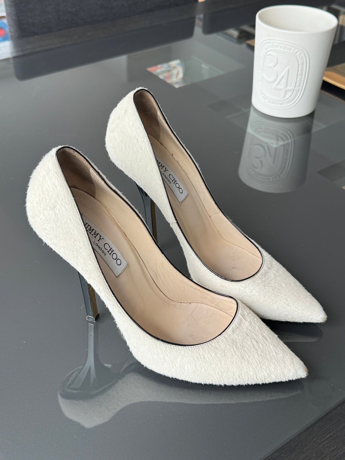 Jimmy Choo Pony Hair Pumps 39.5