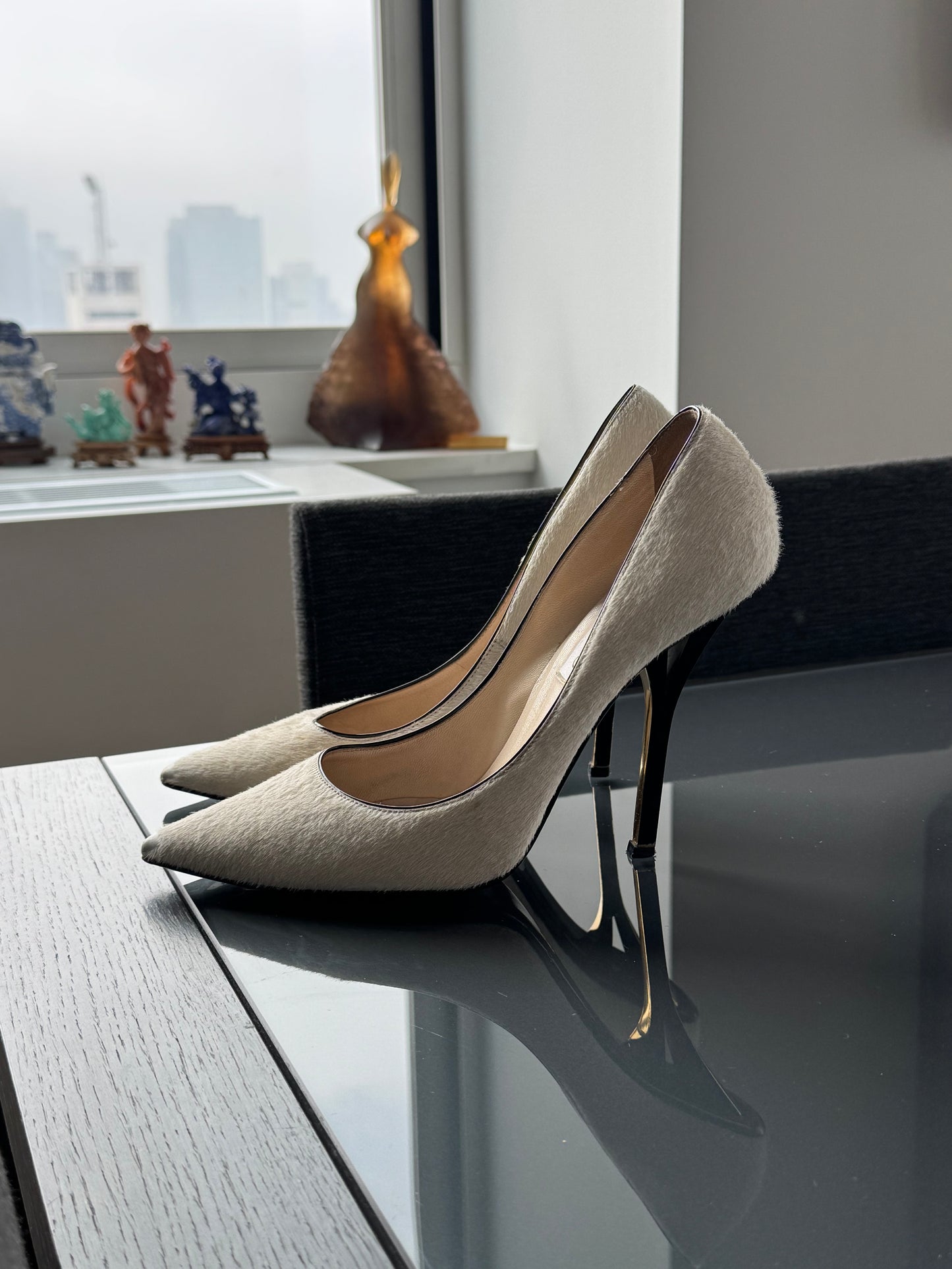 Jimmy Choo Pony Hair Pumps 39.5