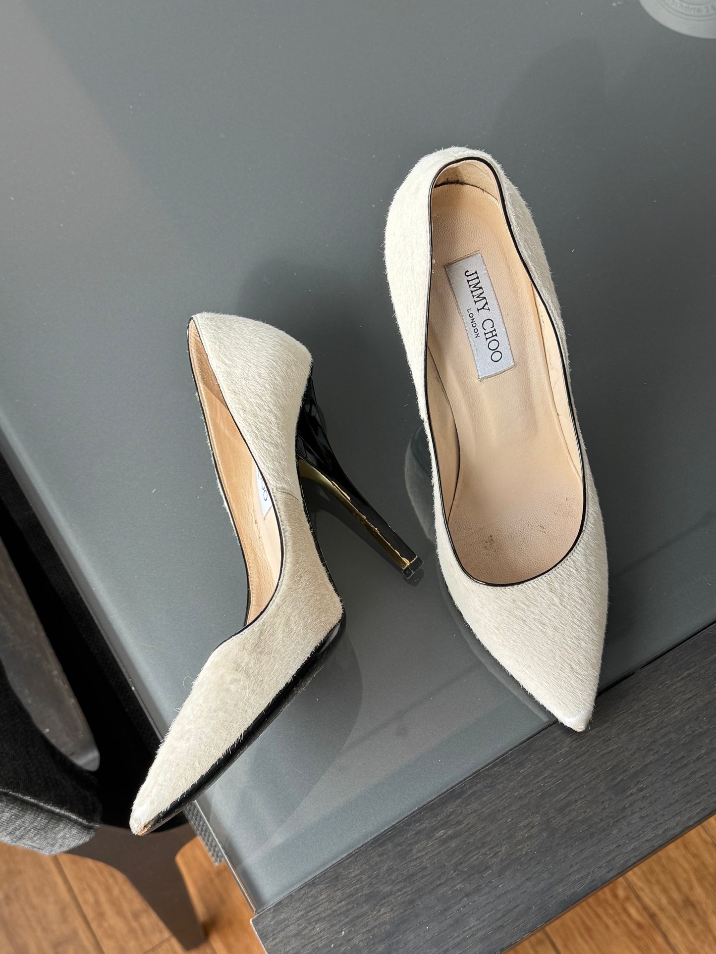 Jimmy Choo Pony Hair Pumps 39.5