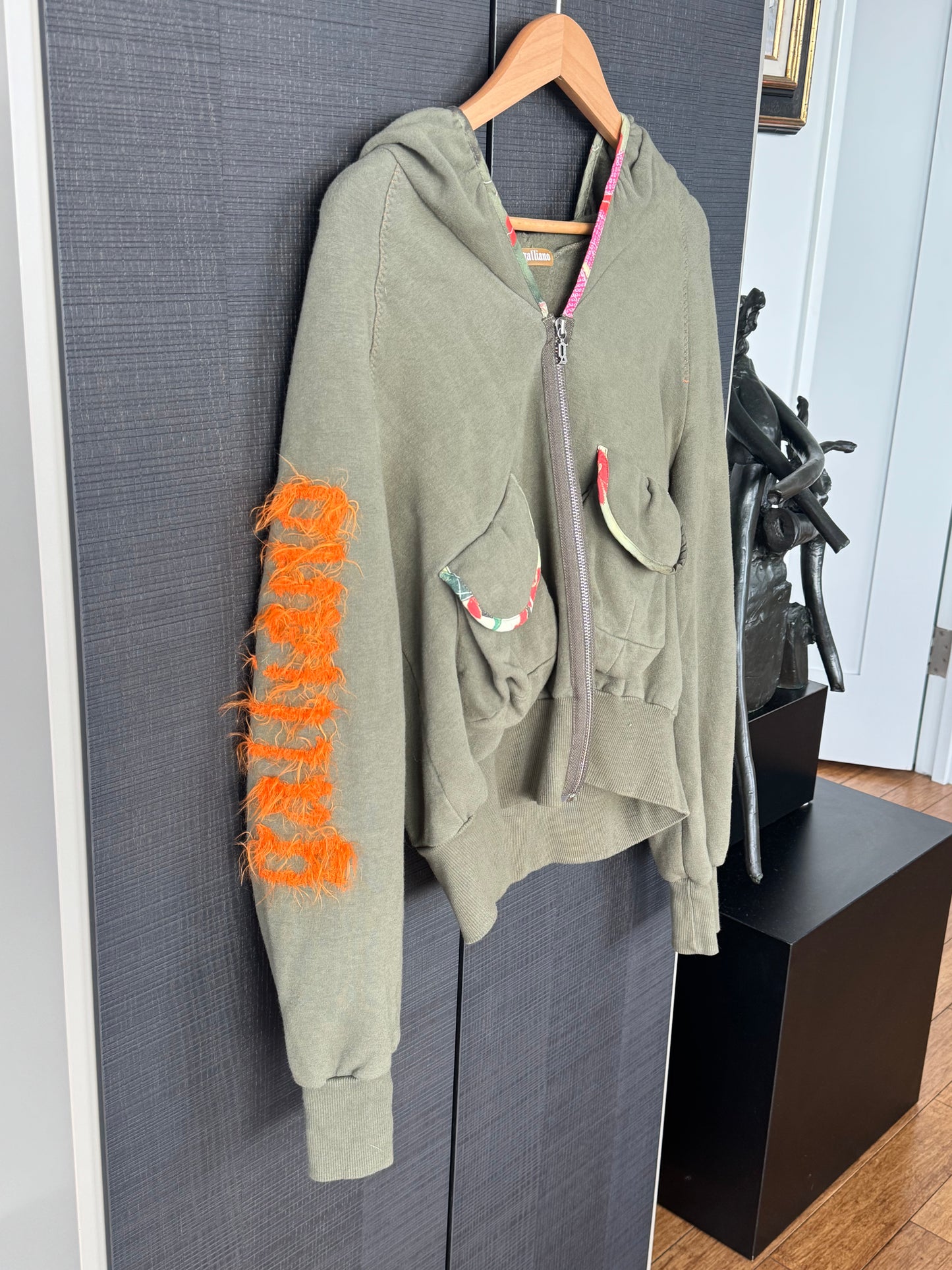 John Galliano Vintage Zip-Up Hoodie