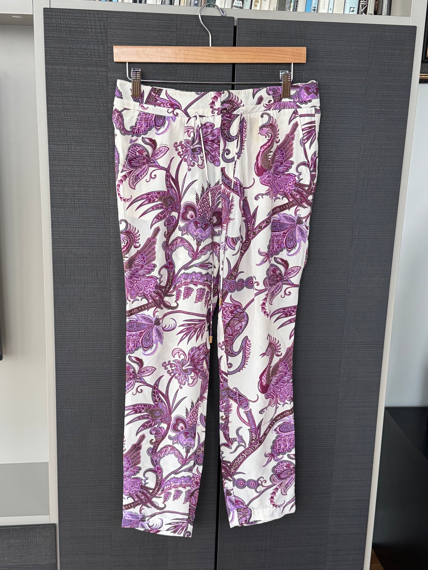 Gucci Resort 2012 Silk Print Pants