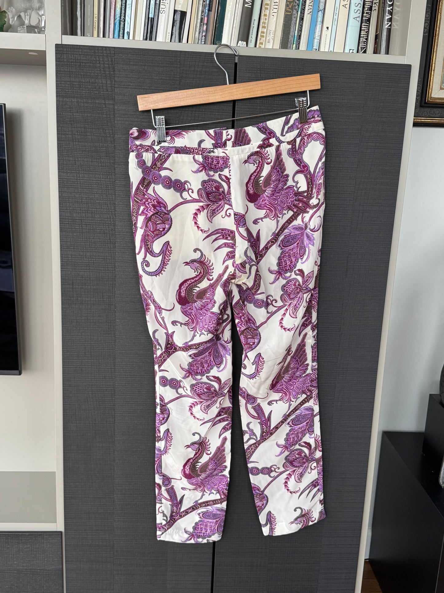 Gucci Resort 2012 Silk Print Pants
