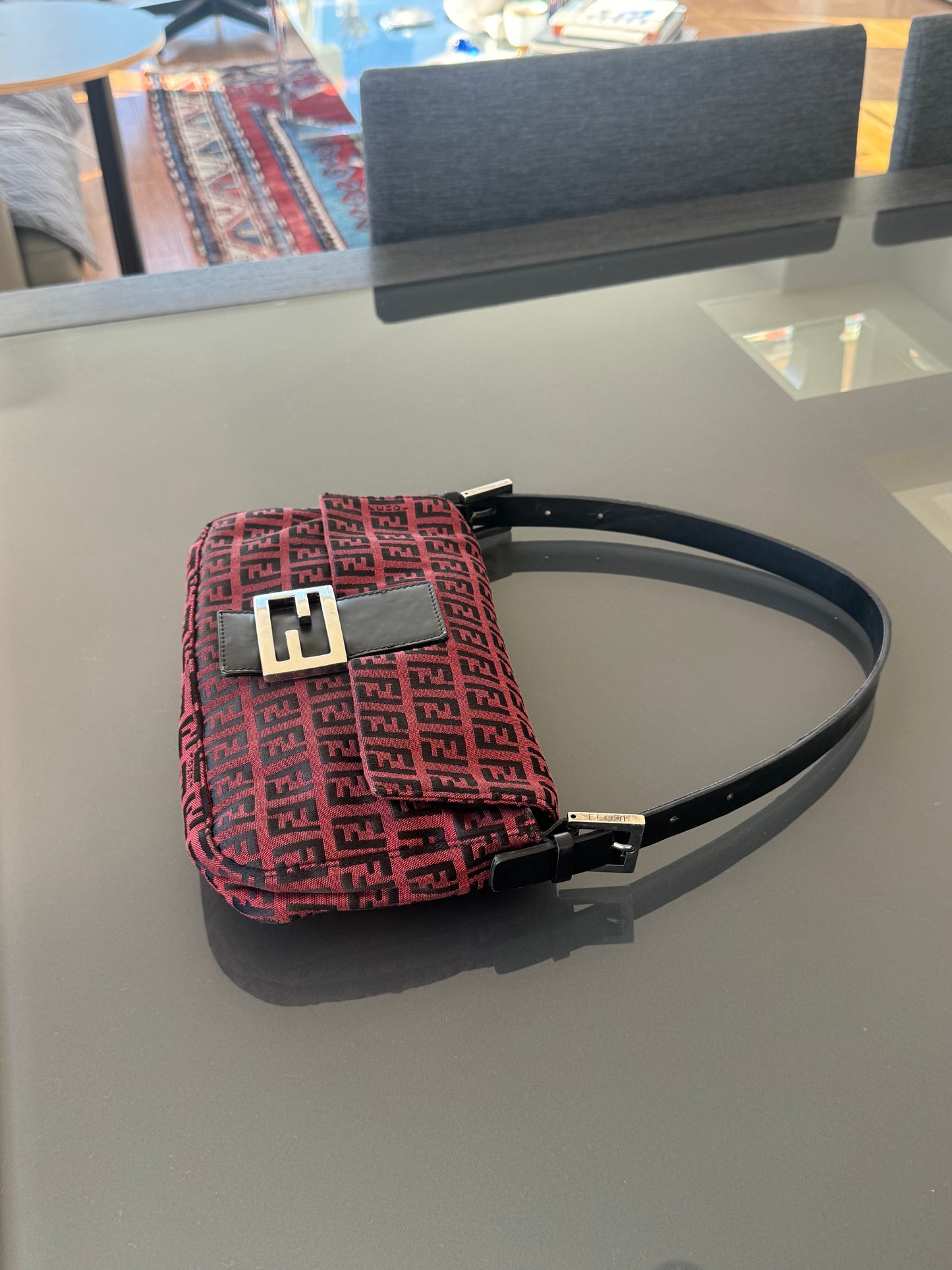 Vintage Fendi Monogram Zucca Baguette