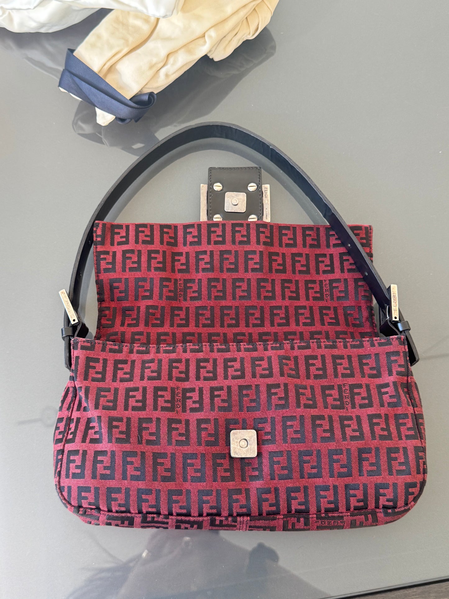 Vintage Fendi Monogram Zucca Baguette