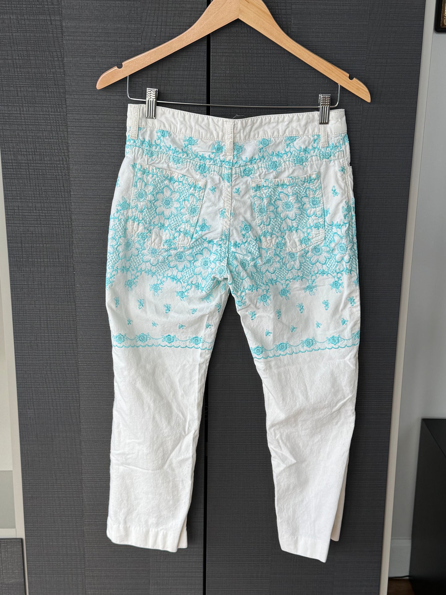 Junya Watanabe Comme des Garçons S/S 2004 Embroidered Capris