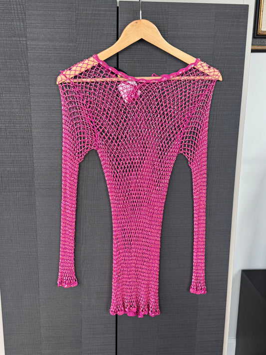 D&G Spring/Summer 1998 Crochet Beaded Top