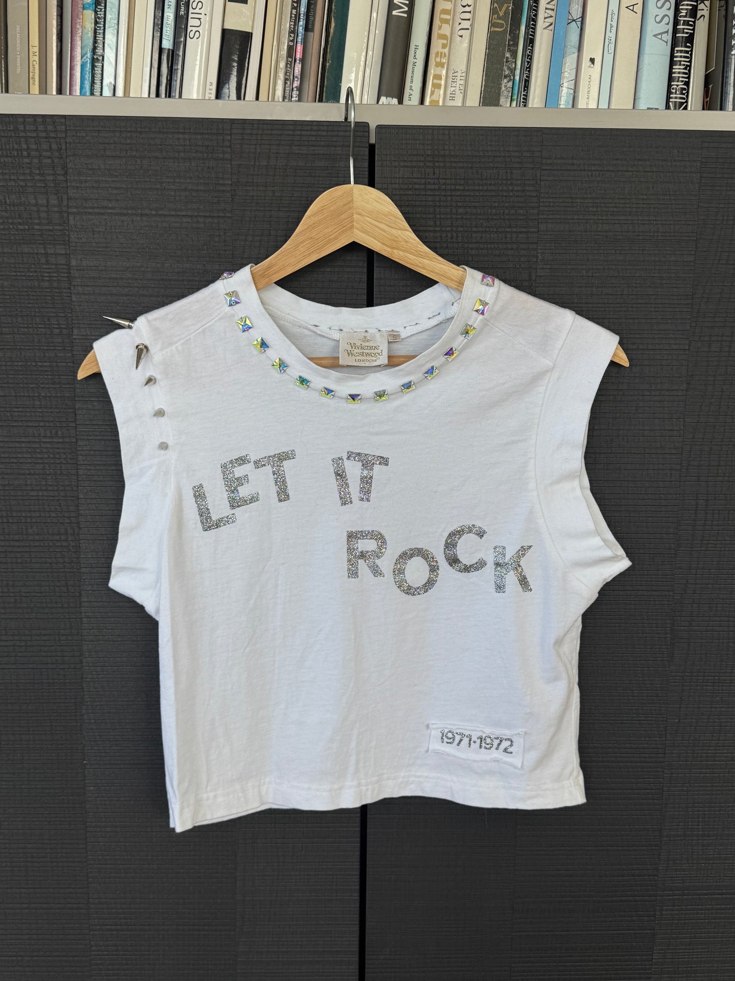 Vivienne Westwood Gold Label 1990s “Let It Rock” Studded Tank