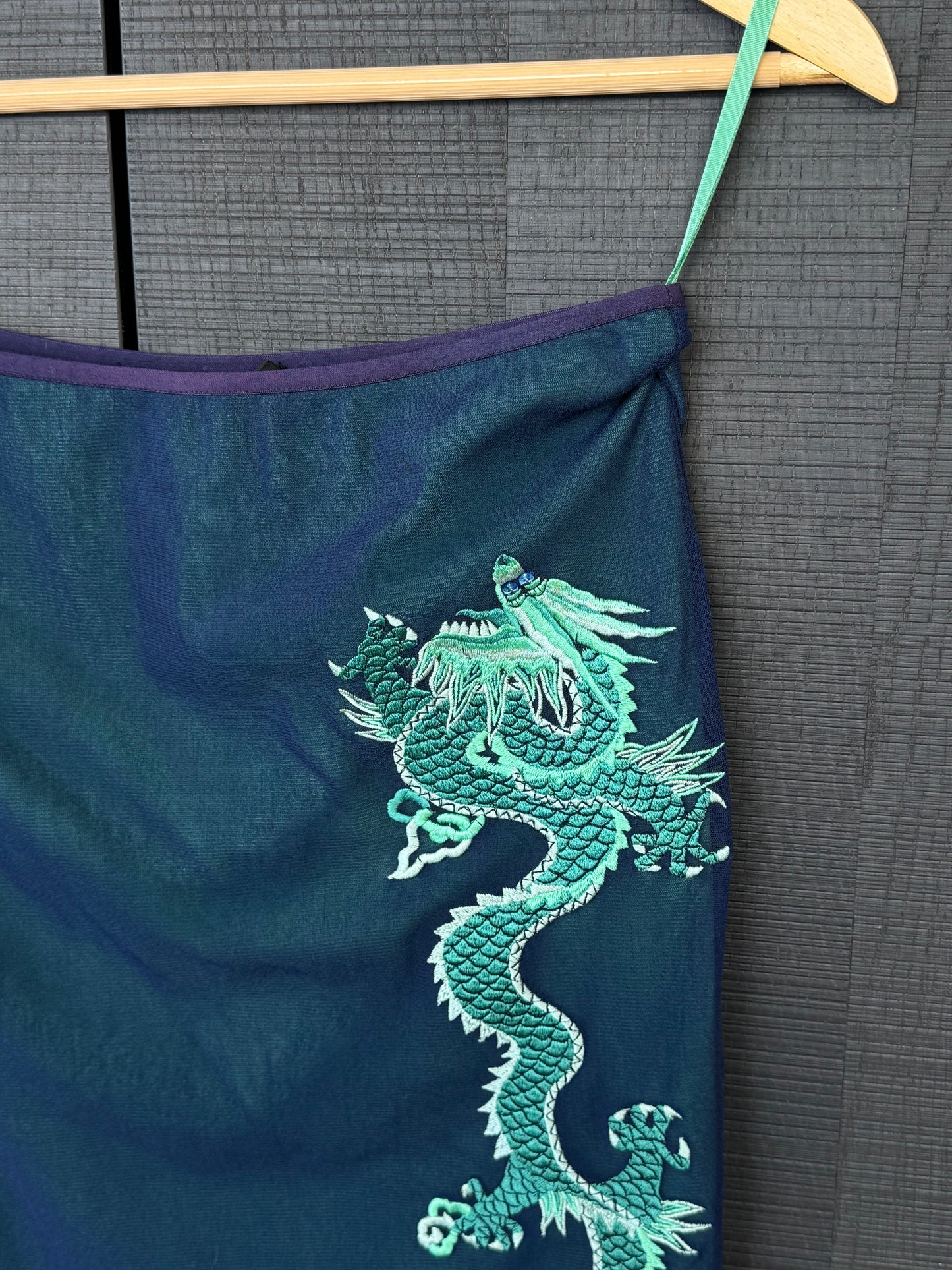 Vivienne Tam Mesh Dragon Skirt