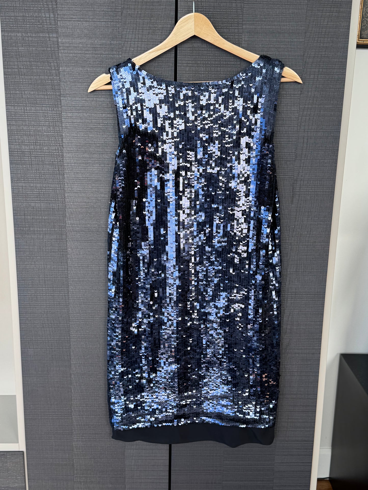 Moschino Couture SS1998 Runway Sequin Question Mark Dress