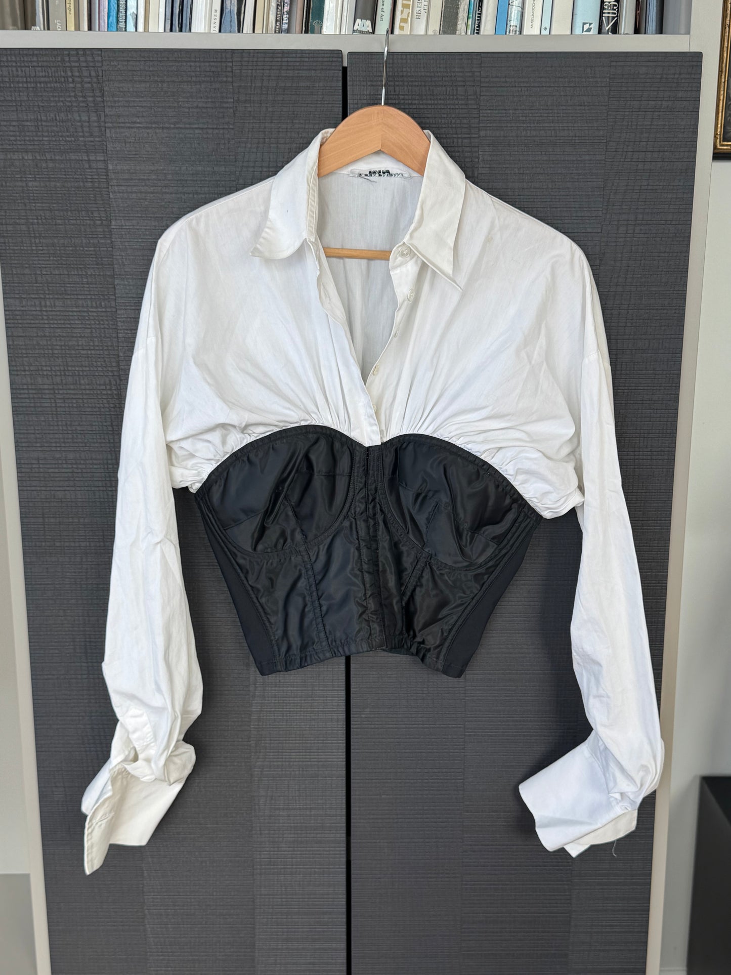 Dolce & Gabbana Runway FW1992 Corseted Shirt (as seen on Christy Turlington)