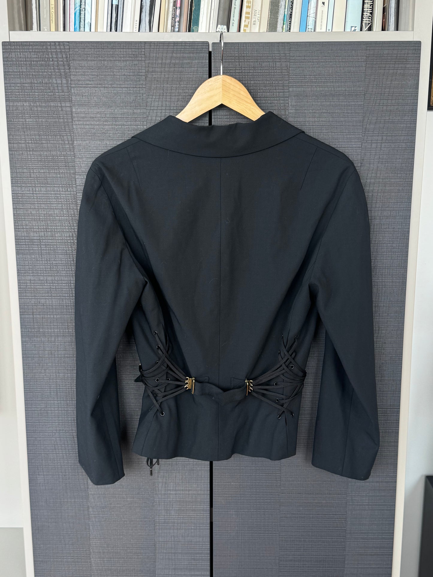 Christian Dior by John Galliano Lace-up Blazer circa FW2003