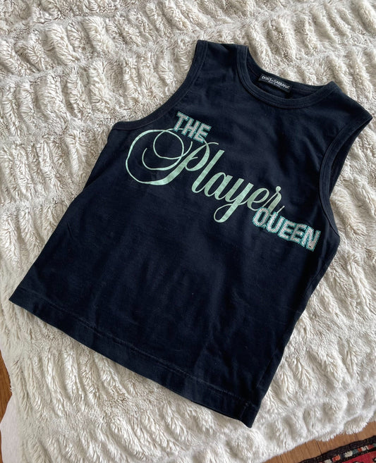 Dolce & Gabbana "The Player Queen" Tank