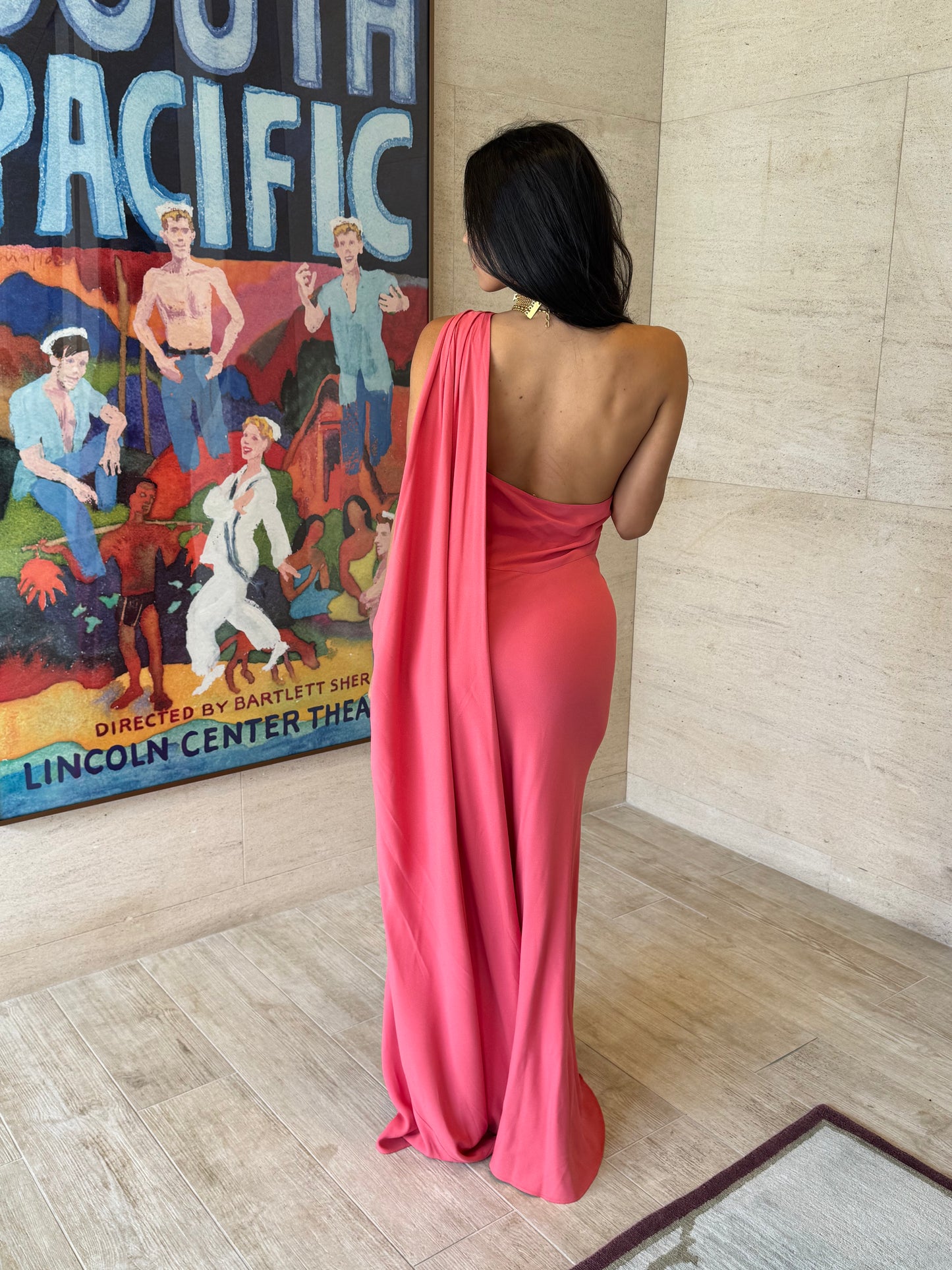 Christian Dior One-Shoulder Sample Gown