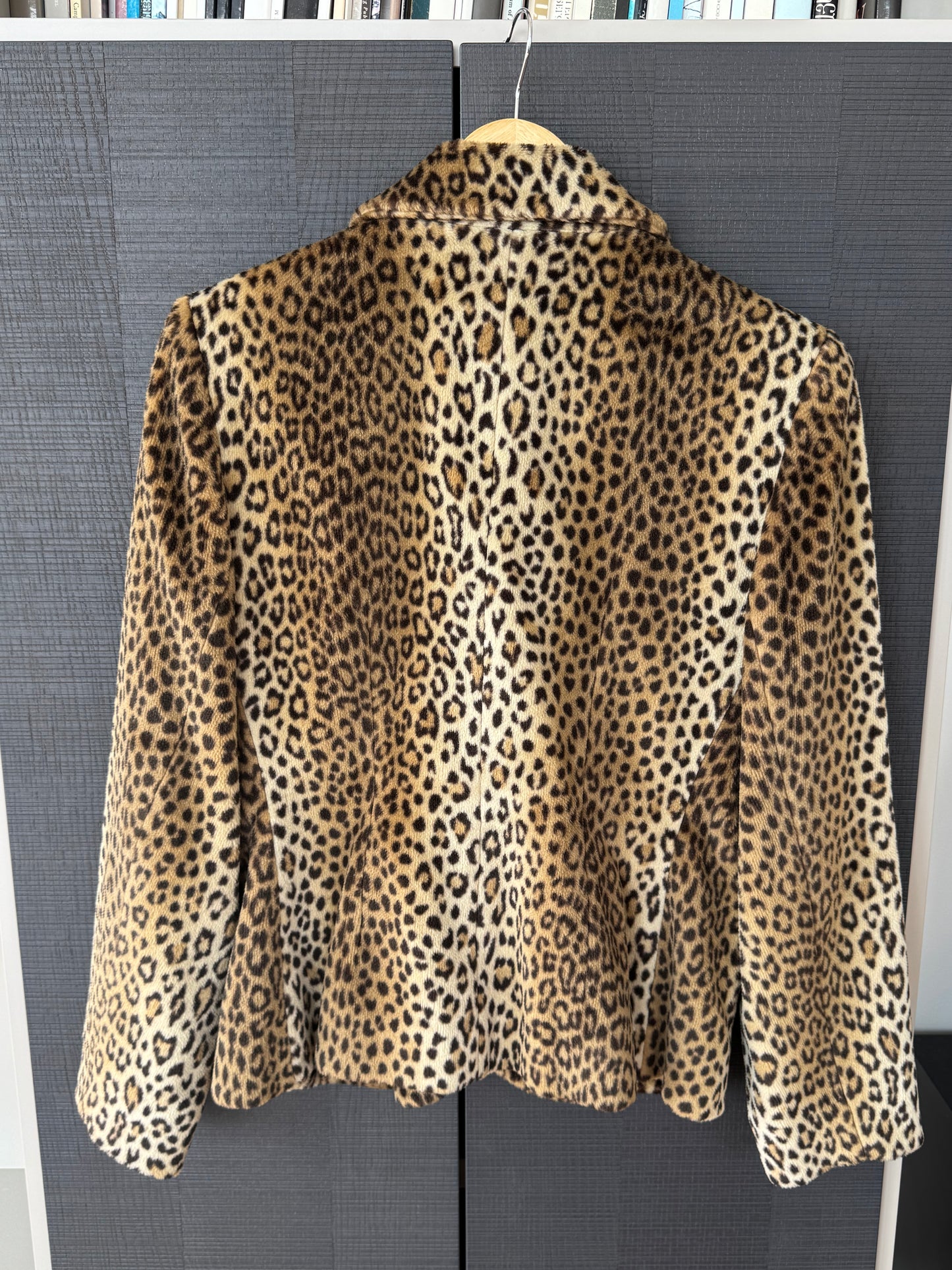 Vintage Yves Saint Laurent Leopard Print Blazer