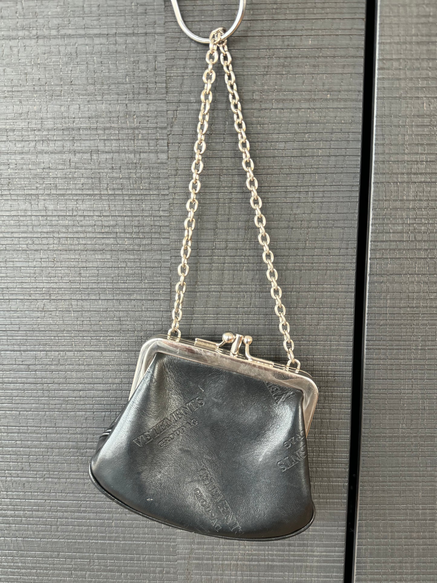 Vetements Monogram Leather Granny Purse
