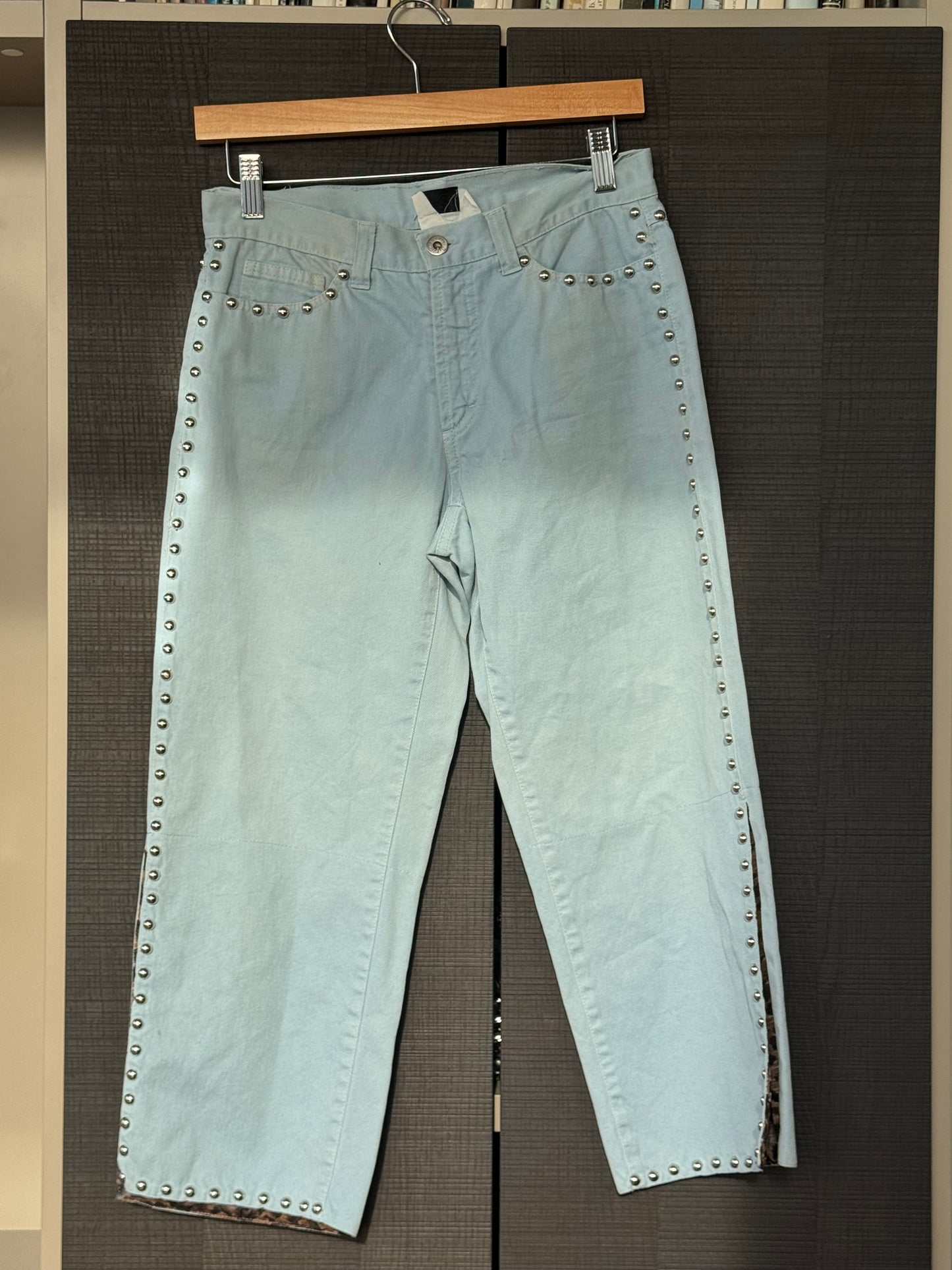 D&G Early 2000s Studded Capri Pants