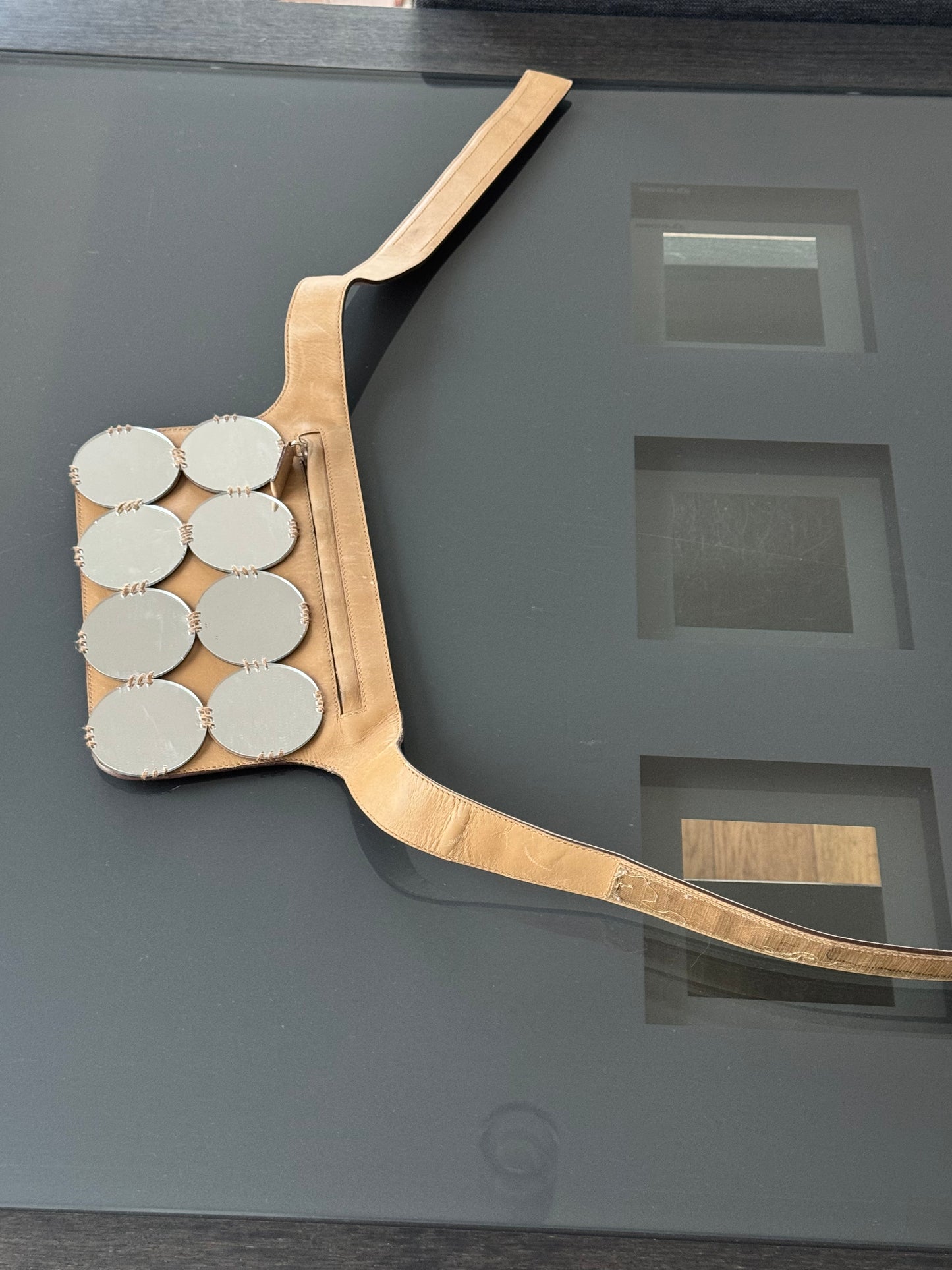 Prada Spring/Summer 1999 Mirror Fanny Pack