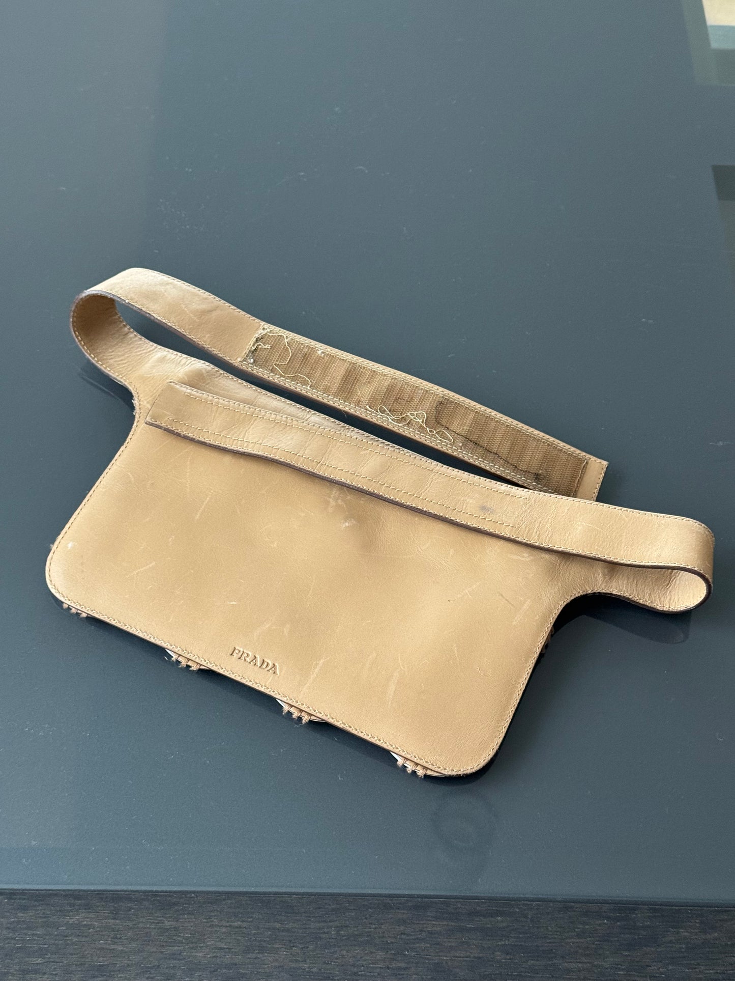 Prada Spring/Summer 1999 Mirror Fanny Pack