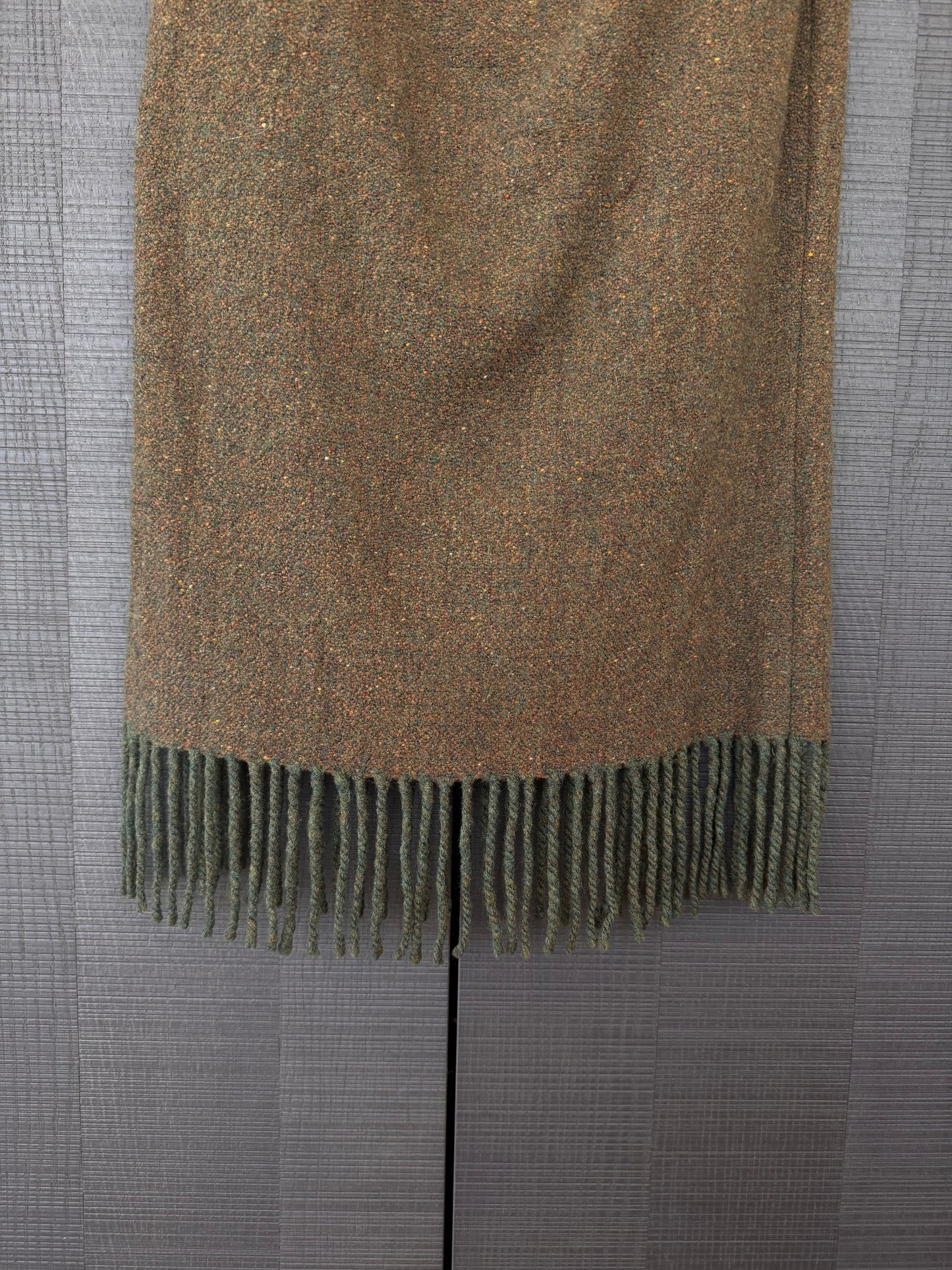 Vintage Ralph Lauren Wool Fringe Skirt
