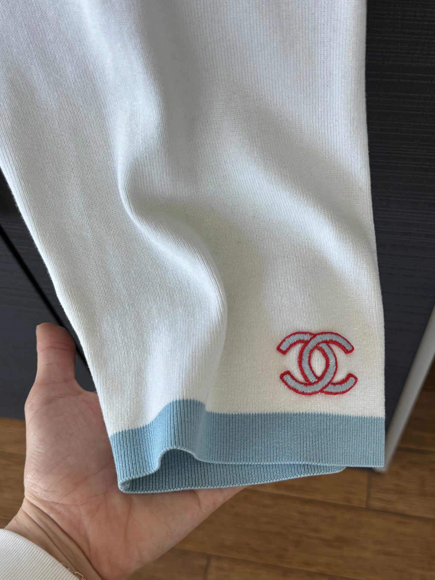 Chanel Cruise 2002 Knit Bermuda Shorts