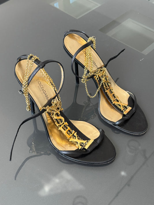 Dolce & Gabbana Spring/Summer 2003 “SEX” Heels 37