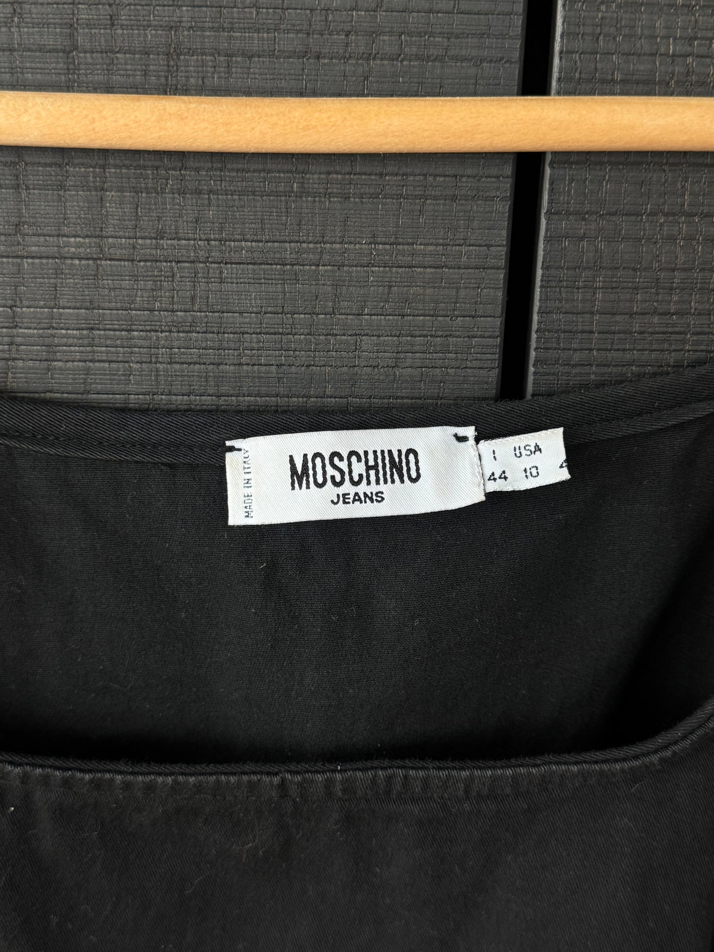 Moschino Jeans 1990s Button-Embellished Top