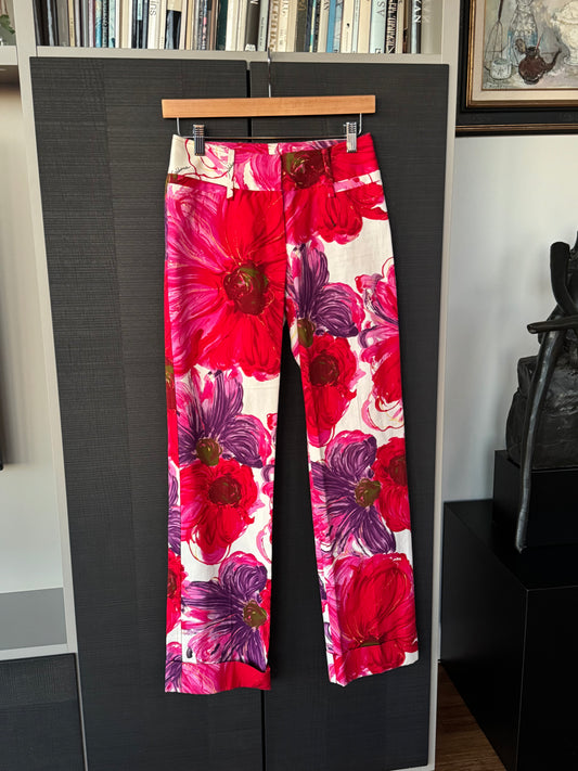 Dolce & Gabbana SS2001 Floral Pants
