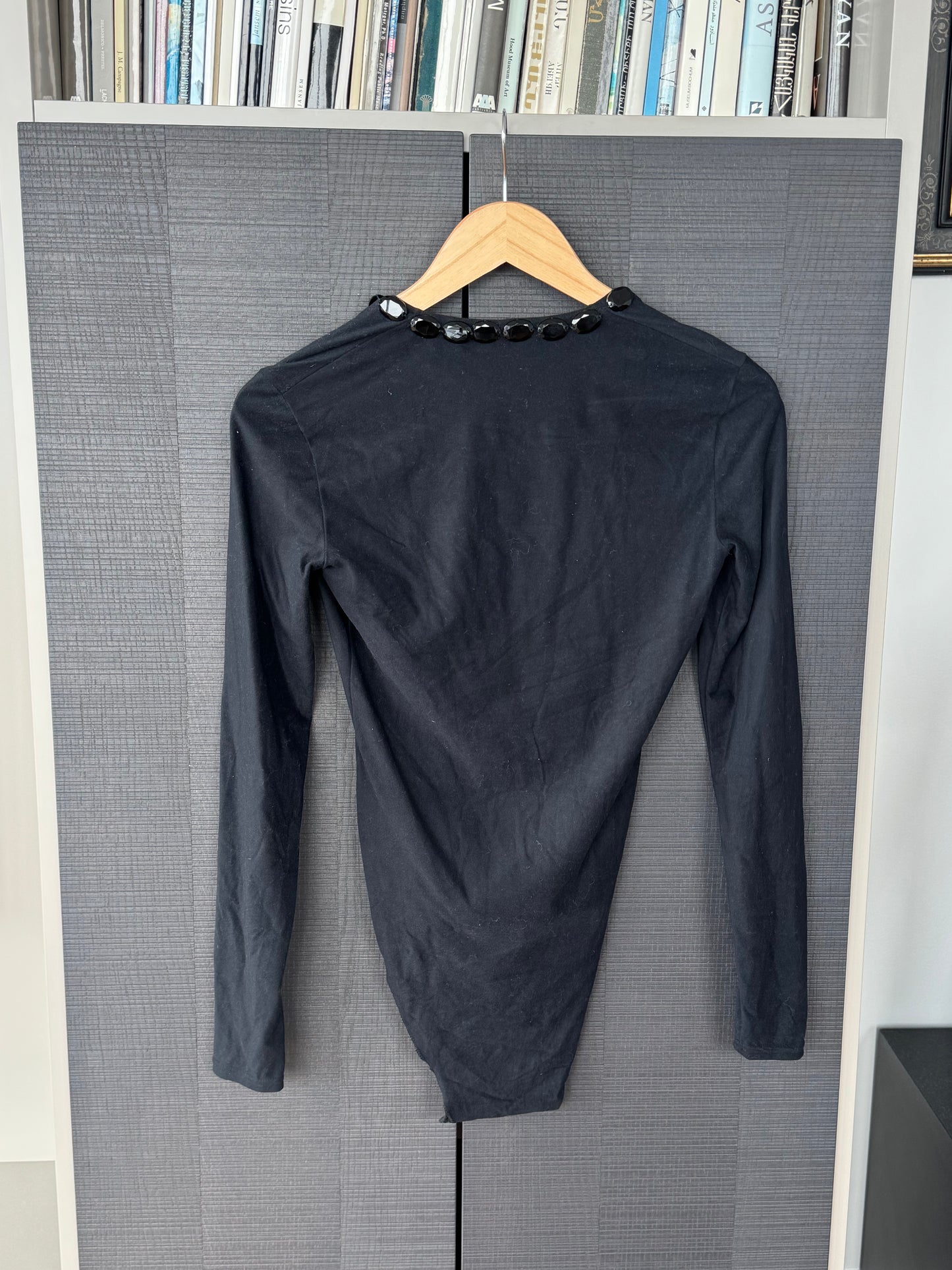 Vintage Emporio Armani Beaded Bodysuit
